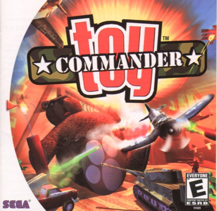 Toy Commander box art for Sega Dreamcast